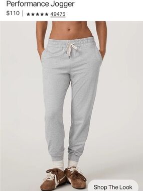 Vuori Performance Joggers Size XS Blue